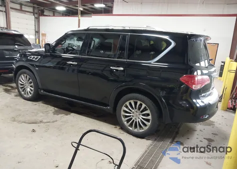2016 Infiniti Qx80 from USA, damaged, VIN JN8AZ2NC2G9401245